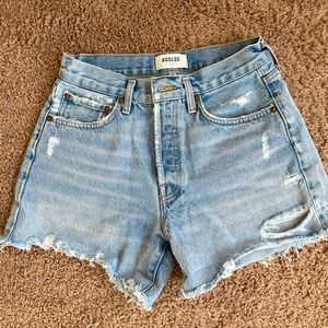 Agolde Parker Long Shorts. Size 25